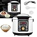 Reiskocher für Auto, 200W 12V/24V Klein Tragbarer Auto Reiskocher mit AntihaftbehäLter Warmhaltefunktion 24H Reservierungs Funktion für Reis Suppe Porridge Kochen 2L Kapazität