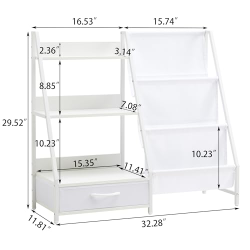 Toy and Book Organizer for Kids Room