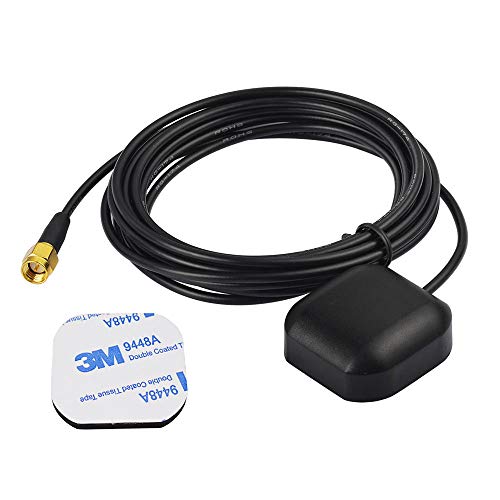 Bingfu Vehicle Waterproof Active Gps Navigation Antenna With Sma Male Connector For Car Stereo Head Unit Gps Navigation System Module Truck Marine Boat Gps Tracker Locator Real Time Tracking #TOP1