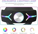 Head Strap Battery Pack for Meta Quest 3, with Extended 12000mah Battery Pack,with RGB Light(Compatible with Meta Quest 3S)