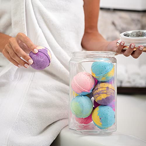 Sky Organics Bath Bomb Gift Set For Body To Soak, Nourish & Relax, 12 Ct. #TOP4