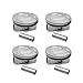 Lskioer Pistons Ring Set, 4 Set Piston & Rings Kit Fit For Hyundai Kia Accent Rio 1.6L DOHC 2012-2016, Replaces 23041-2B600, 23041-2B610, 23041-2B620, 23410-2B600