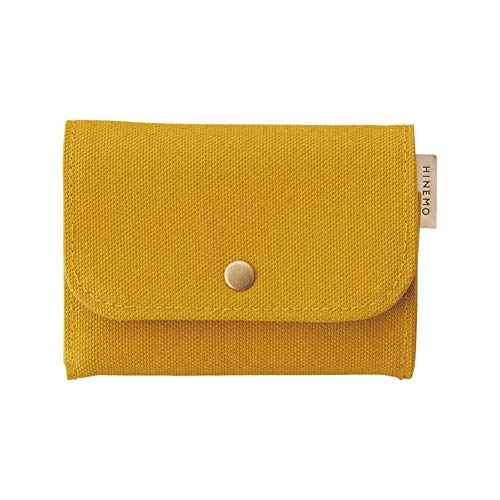 Mini pochette Lihit Lab HINEMO jaune pour organiser vos accessoires en voyage