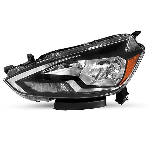 JSBOYAT Halogen Model Headlight Assembly Fit for 2016-2019 Nissan Sentra