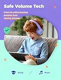 iClever 2 Pack Kids Headphones Wired, Headphones for Kids with 85dBA Volume Limited, Stereo Sound, Adjustable Headband, Foldable, Childrens Headphone for School/Tablet/Travel/Mp3/4 - Image 3