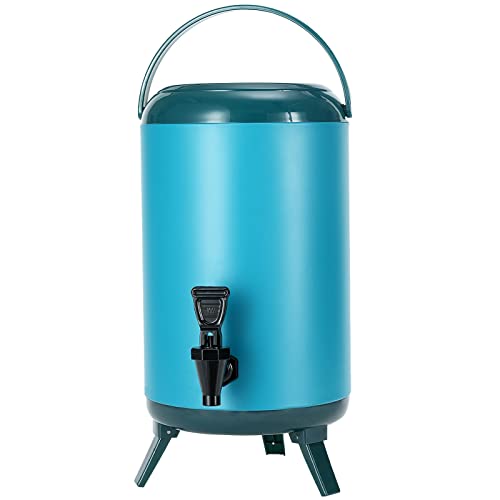 Stainless Steel Insulated Drink Dispensers For Parties, Iced Beverage Dispenser, Insulated Thermal Hot And Cold Beverage Dispenser For Coffee/Hot Tea/Milk/Juice #TOP3