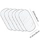 Esenlong wasserdichte Wickelunterlage Baby,6 Stück Tragbare Waschbare Wickelunterlage Baby Wasserdicht Waschbar,Baby Changing Mat für Indoor,Outdoor,Reisen
