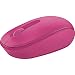 Microsoft Wireless Mobile Mouse 1850 - Magenta Pink (U7Z-00062)