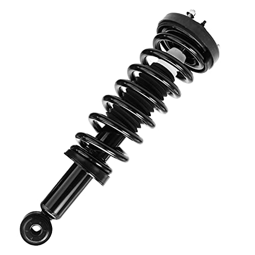 Image of Detroit Axle - 2 Front Struts for 2004-2008 Ford F-150, 06-08 Lincoln Mark LT Complete Struts with Coil Spring 2005 2006 2007 Replacement Quick Install Ready Strut Shock Assembly