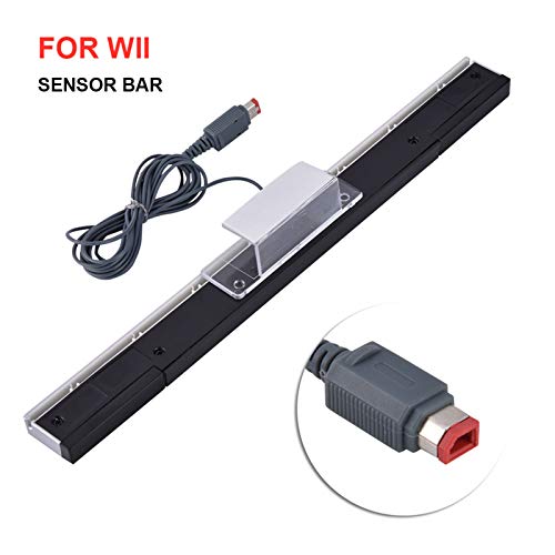 KOSDFOGE Barra de Sensor de Wii Receptor de Barra de Sensor de Raio Infravermelho Infravermelho com