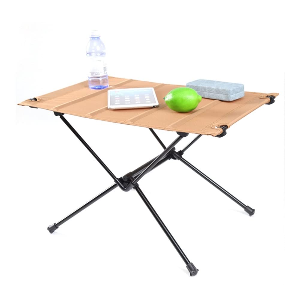 tavolo da campeggio Tavolo da campeggio pieghevole-Tavolo pieghevole leggero in alluminio Tavoli arrotolabili compatti Tavolo pieghevole per la pesca Picnic BBQ Tavolo da campeggio pieghevole e legg