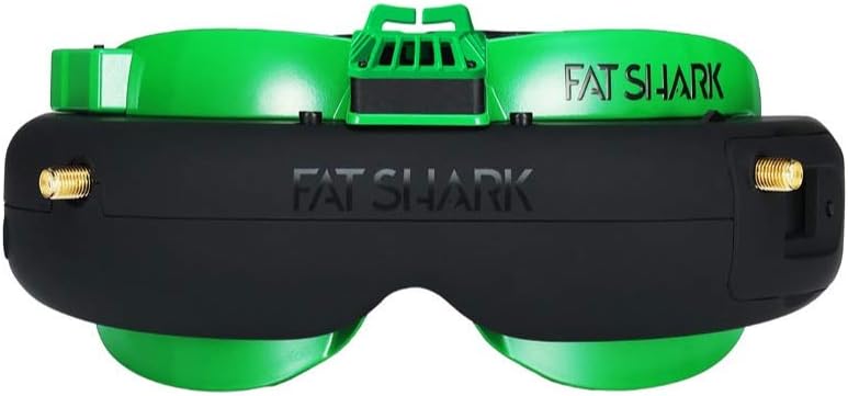 2019 Latest Version! Fat Shark Attitude V5 FSV1049 OLED FPV Goggles Fatshark Headset with DVR and 5.8Ghz Dual Receiver FANCYWING