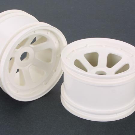 OFNA 86055 OFN86055 WHEELS TRUCK WHITE PAIR
