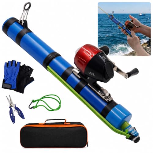 Fishing Catapult Rod 2026 Upgrade, Telescópica para Lanzamiento de Cebo y Señuelos de Larga Distancia, Equipo Portátil para Agua Salada o Dulce miniatura 1