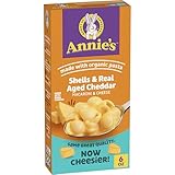 Annie's Homegrown Shells & Real Aged Cheddar Macaroni & Cheese Box, 6 oz