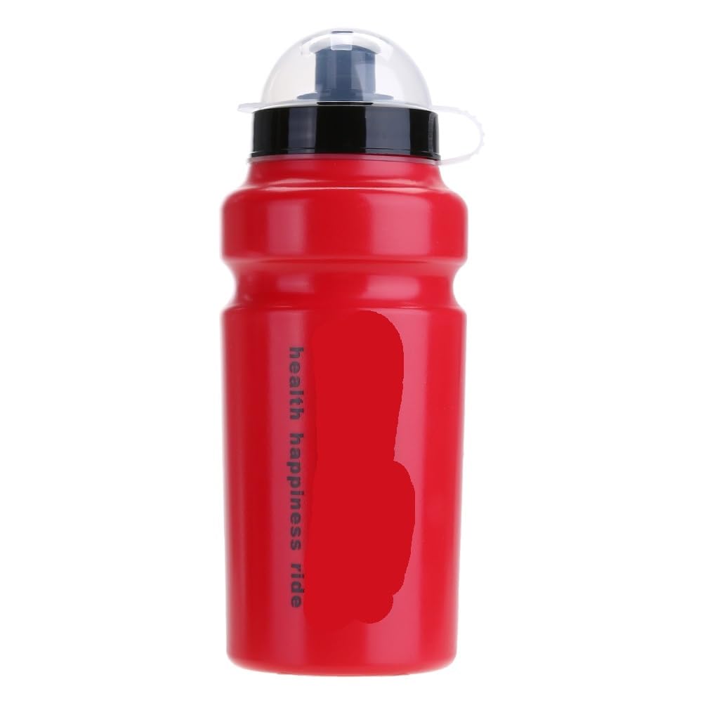 QuxetlRyz Sports Water Bottle 500ML Outdoor Sports Bike Bicycle Cycling Drink Water Bottle(1Pc Red)