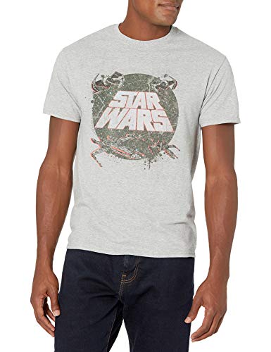 T-shirt Star Wars homme gris chiné XL style traditionnel