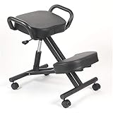 Corrección de la postura: esta silla ergonómica de arrodillamiento tiene un diseño funcional que promueve una mejor postura, la silla de rodillas mantendrá su espalda en posición vertical, distribuyendo su peso de manera uniforme a lo largo de sus nalgas y piernas, mientras mantiene su columna vertebral alineada.