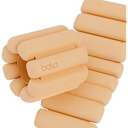 Bala Bangles Wrist & Ankle Weights for Women & Men - Adjustable Weighted Bands - Soft Silicone Arm & Leg Weights for Pilates, Yoga, Walking, Barre, Home Workout & Strength Training Exercise