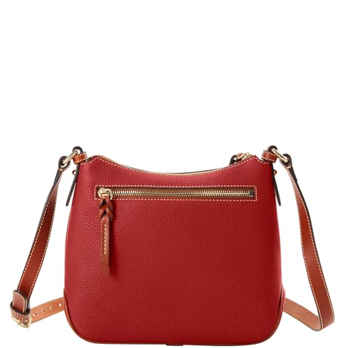 Dooney & Bourke Women's Crossbody Hobo in Pebble Grain Leather, Medium Handbag with Adjustable & Detachable Shoulder Strap4