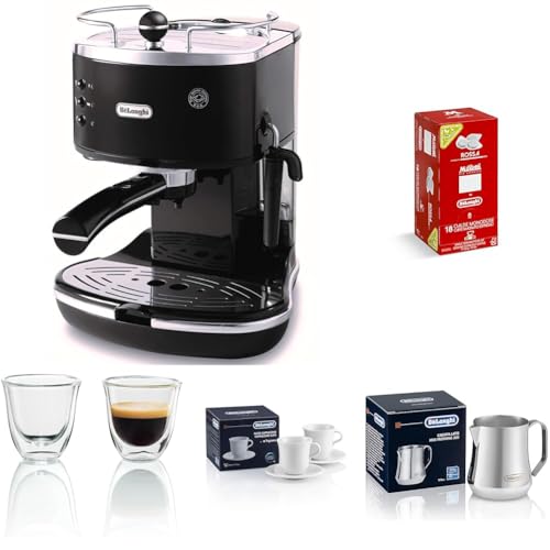 DeLonghi(デロンギ) De'Longhiエスプレッソメーカー アイコナ ECO310BKエントリーセット