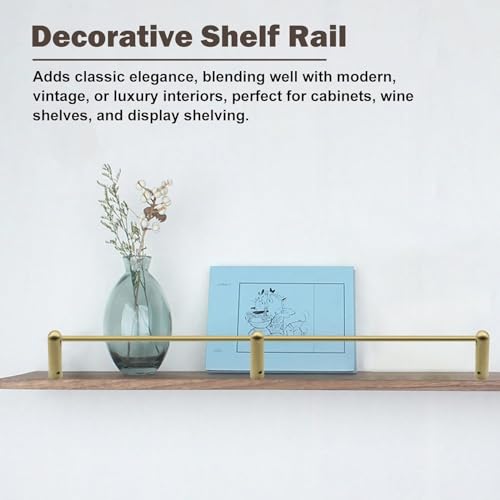 Barre de Protection d'Étagère 73 cm Rail de Galerie Solide Anti-Chute