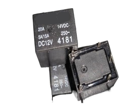 Relé 12V de 5 pines T78-1C-12V-20A con capacidad de 20A para alta estabilidad eléctrica