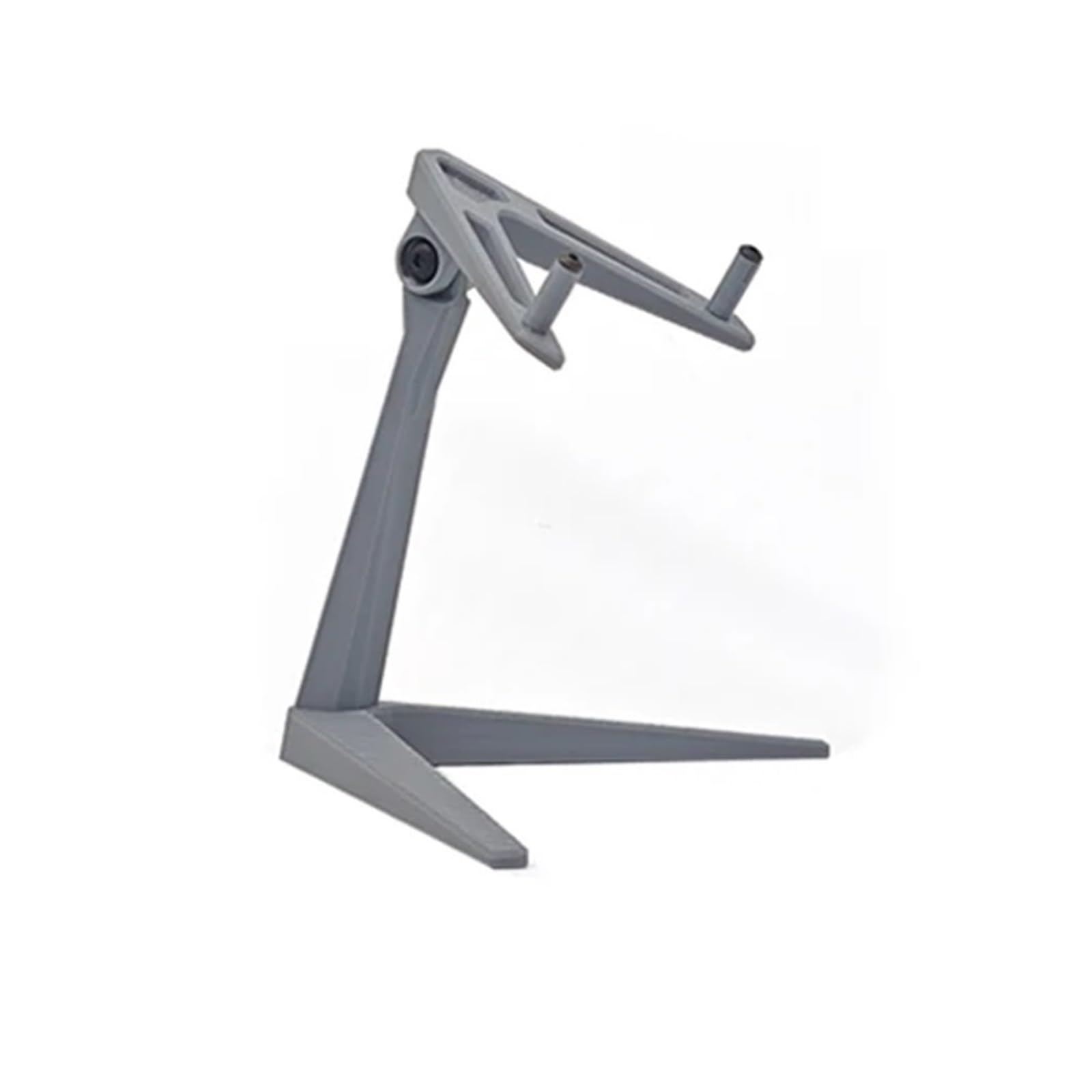 Espositore for drone FPV RC da 1 pezzo 2-7 pollici | For supporto di supporto modello di aeroplano base con staffa PETG ad angolo regolabile da 2/5/7 pollici(5inch gray)