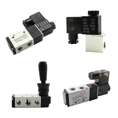 Vanne de commande directionnelle d'air 3V210-08 avec silencieux PC4