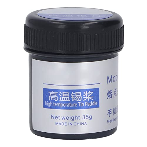 Image of High Temperature Solder Paste, No Clean Rework Flux for Circuit Board Repair Tin Planting Tin Material 1 Piece