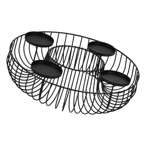 Pitadue Christmas Advent Wreath Rings Table Decorations Advent Wreath Holders for Pillar Flower Arrangement Bowl Advent Wreath Holders