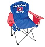 Margaritaville Outdoor Quad Folding Chair - Island Lifestyle 1977 - Blue/Red, 21.5' x 36.5' x 37.5,...