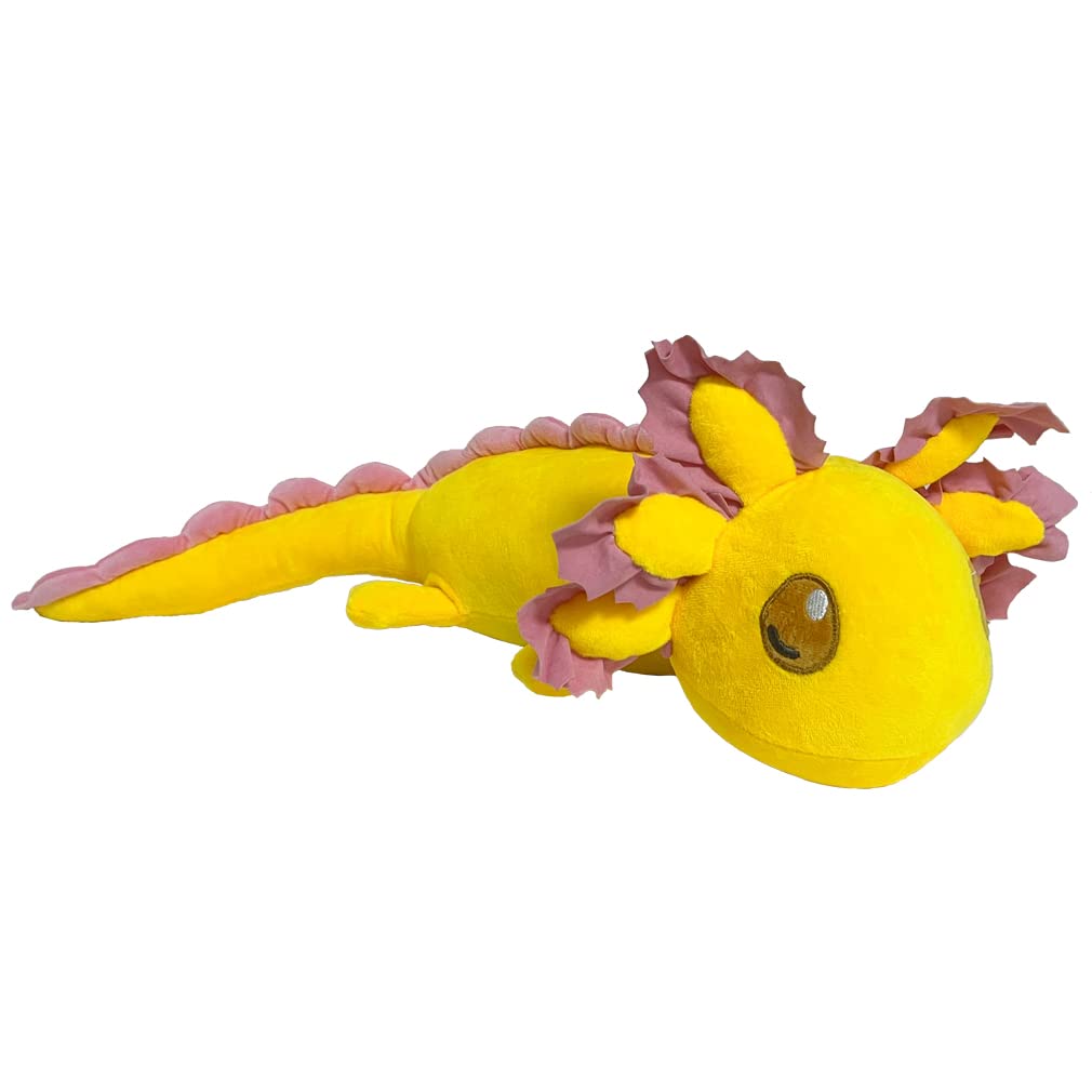 Buy Axolotl Weigted Plush Realistic, 4 Pounds, 26 Inches Long, Cute