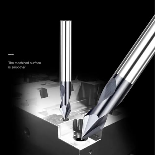 Image of Spot Drill Carbide Center Bit 90 1.0~12.0mm Steel Chamfer Location Prepare Guide Pilot Hole CNC Machine Tool TGB Series 11PCS