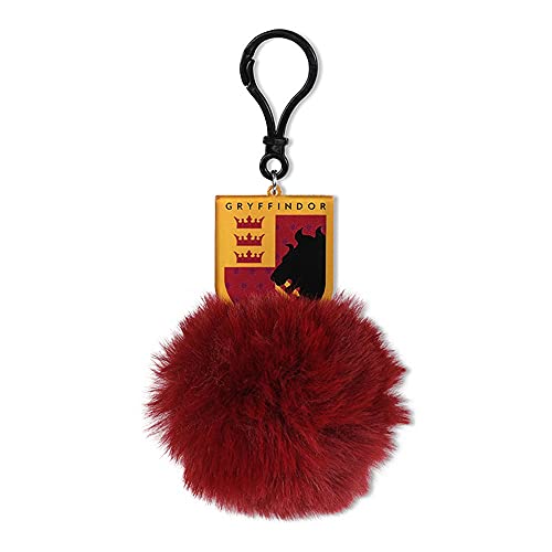 Pyramid International Harry Potter (Gryffindor Shield) Pom Portachiavi, Multi, Taglia Unica Unisex-Adulto