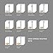 SPTA 10Pc HSS Router Carbide Engraving Bits & 10Pcs Router Bit 1/8