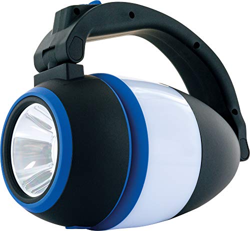 SCHWAIGER -661606- lampe de camping LED fonction 3en1 lampe de table 3W lampe à main lampe de camping lampe de poche voyage vacances randonnée sur la route différents niveaux de luminosité pliable