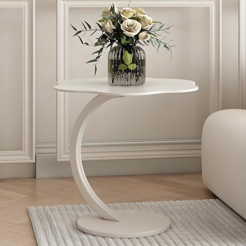 Mesa de centro moderna en forma de flor para desayunar en el sofá cómodamente 4