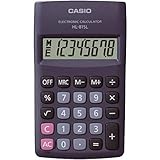 Calculadora de Bolsillo CASIO HL-815L-BK - 8 Dígitos (11,5x6,8x1,8 cm)