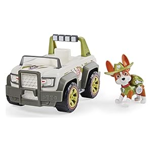 PAW Patrol – Tracker – Jungletruck – Speelgoedvoertuig met actiefiguur