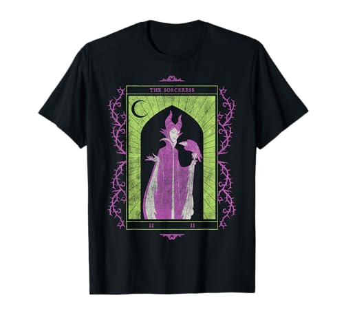 T-shirt Maleficent Tarot Disney Villains : le look alternatif qui ne se déforme pas