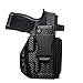 IWB Gun Holster for Concealed Carry - Sig P365/X With TLR6 Light | Handmade Kydex Holster with Comfort Soft Foam Backing Pistol Holsters for Concealed Carry | EYV Holsters