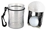 Golfball Reiniger Golfball Washer Cleaner Golfer Zubehör Accessoire für Golfer Geschenkidee für Golfer Golfball-Waschreiniger