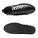 Mens Dress Shoes Black Casual Business Oxford Derby Orthopedic Leather Shoes Simple Lace-up Walk Loafers Flats for Men