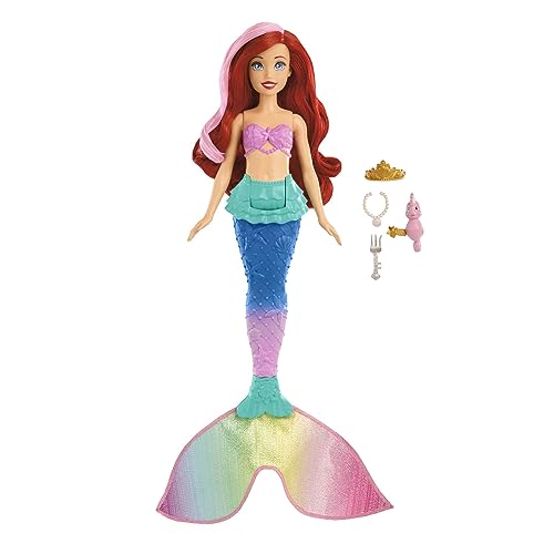 Miniatura 6 de Mattel Disney Princess Ariel Sirena Nadadora Muñeca de Moda