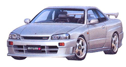 Kit de modélisme Skyline R34 Nismo 1/24 import exclusif du Japon
