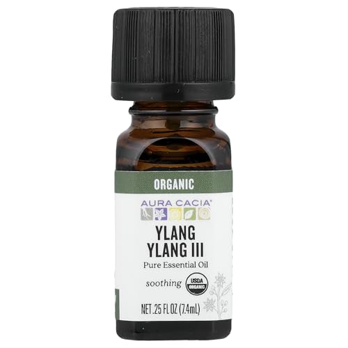 Ylang Ylang Aura Cacia huile essentielle bio pour votre rituel spa maison