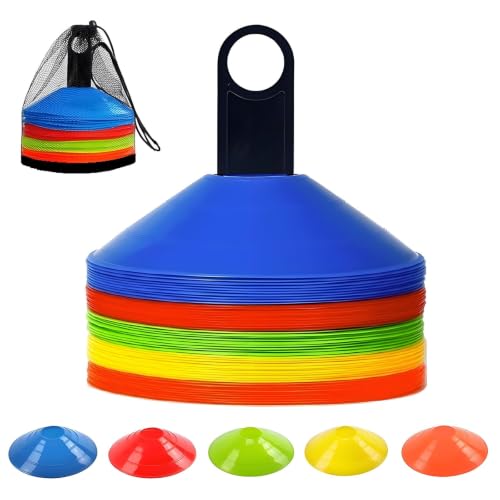 50-Pack Soft Plastic Cones with Bag and Holder
