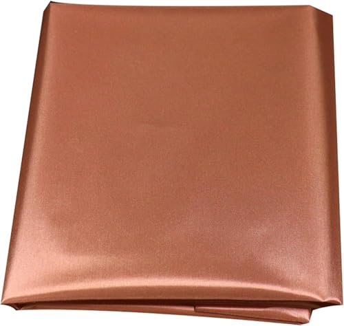 Faraday Fabrics 1M RFID Shielding Fabrics Copper Faraday Fabrics EMF Blocker and EMP Cellular Signal Protection WiFi Bluetooth GPS Faraday Cage Radiation DIY Width(1.1x2m)