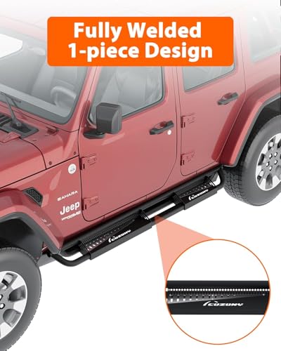 Estribo lateral para Jeep Wrangler JL 2018-2025 acero miniatura 3